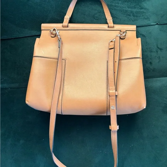 Tory Burch Tan Leather Handbag - Picture 2 of 5